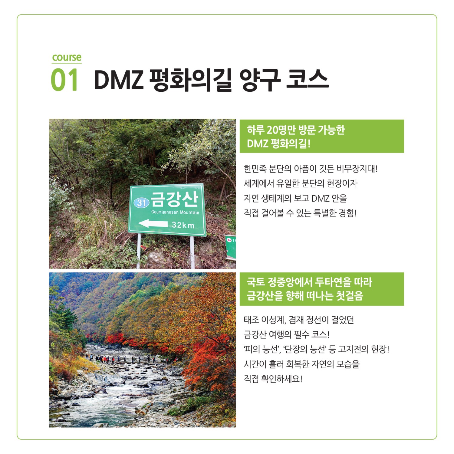 DMZ 평화의 길