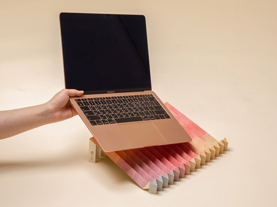 [그레이프랩] 나만의 친환경 노트북 거치대 만들기